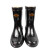 腾固 20KV 高压绝缘靴中筒鞋电工雨靴带电作业安全防护橡胶鞋 黑 41