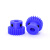 蓝色尼龙齿轮1模15齿-60齿电机凸台齿轮圆柱直齿轮塑料正齿轮 尼龙凸台 1模20齿 孔8