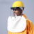 透明防护面罩安全帽面屏电焊打磨防冲击耐高温防飞溅安全防尘面具 PC进口面屏1.5mm加厚(需搭配帽子用)