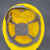 鑫马 矿帽 矿用V型玻璃钢煤矿工地建筑不锈钢灯扣 黄色 一个价 