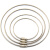 得豫工品 钢丝绳钥匙圈不锈钢钥匙圈钢丝圈钢丝锁扣 单位：个 2.0mm*30cm 