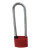 沸耐笙 FNS-24417 电表箱锁35mm原子塑钢锁 锁勾20mm/默认红色通开 1把