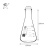 三角烧瓶小口50 150 200 250ml三角瓶锥形瓶实验室锥形烧瓶 小口2000ml/2L