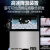 QKEJQ   奶茶设备快速制冰机商用方块冰酒吧咖啡店全自动制作机   55kg制冰机  巧克力色