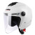 途安（TUAN）电动车头盔男士四季半盔 女士电瓶车骑行安全帽 3C认证头盔通用四季半盔B517 白色