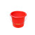 标燕 【21L无盖款】塑料手提水桶红色大小水桶带盖子耐摔ZTTST-1218