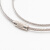 海斯迪克 HKsq-49 钢丝绳钥匙圈 不锈钢钥匙圈 钢丝圈 钢丝锁扣1.5mm*15cm