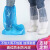 加厚加长款一次性鞋套 长筒防护鞋套防尘 防雨防护高筒鞋套一次性 特厚捆装（一只价） 白色