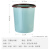 地球卫士 11L压圈式环保分类塑料垃圾篓垃圾桶 厨房卫生间办公耐用圆形大容量纸篓【宝石蓝】20个装