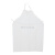 代尔塔 PVC涂层防化围裙 白色 120*90cm TABALPV；405035
