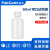 铂杰（PAKGENT）HDPE试剂瓶塑料样品瓶采样取样瓶小口密封瓶实验室液体分装瓶 500ML 窄口透明色1个