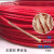 金环宇 电线电缆BVR-450/750V-25平方国标单芯多股铜芯软线100米/卷 红色