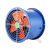 博雷奇轴流风机220v强力管道式厨房专用工业通风机低噪声380V 4-2高速/220V管道式