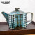 K-UNING 日本进口陶瓷茶壶带滤网手绘釉下彩米雪六角家用水杯牛奶咖啡杯 米雪  六角马克杯 280ml