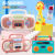 婴儿音乐播放器0-3岁收音机玩具儿童玩具新款幼儿童睡前故事播放 音乐故事早教机/珊瑚红(充电版) 595个早教内容