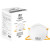 贸正(MaoZheng) KN95口罩防雾霾PM2.5防粉尘花粉防护口罩工业面罩白色盒装25只9500