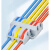 快速接线端子 多功能电线连接器导线对接线夹分线接头连接端子 3进6出/5只(彩色款)