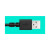 cutersre工业通讯USB配件MK系列 无线JS套装MK345黑灰色 90天