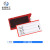 米奇特工(Agents mickey)磁性标签仓库标识牌 货架标签物料卡塑料标签条 标识卡磁性材料(10个装)红色4*7软磁
