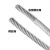 304不锈钢钢丝绳吊绳牵引挂画绳 包塑钢丝绳 1.2mm1.5mm2mm3mm5mm 2mm（10米）