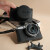 JX徕卡dlux7皮套 保护套 莱卡D-LUX109相机包 相机壳真皮复古底座 D-LUX7黑色底座+镜头套