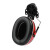 3m头戴式耳罩挂安全帽式隔音降噪劳保听力保护工业车间矿业耳机 3M X3P3安全帽式SNR32dB*10副