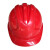 傲博 AOBO 圣兰菲诺 安全帽 三道筋  帽顶带透气孔 灰色旋钮双耳帽衬 PE 红色（新旧款随机发出）