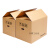 搬家纸箱打包箱快递物流包装大箱子整理收纳箱加厚加硬工业品 zx有扣手 40*30*30cm 特硬3个装