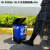 脚踏干湿垃圾桶小号可回收有害四色幼儿园室内上海垃圾分类垃圾桶 20升双桶：干垃圾+可回收 脚踩