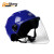 百利隆（Baililong）BLL360骑行头盔 ABS电瓶车通用半盔 防雾PC镜片 EPP内胆天蓝1个