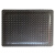 赫思迪格 PVC工业耐磨地垫 流水线用防滑垫橡胶垫 黑色0.6m×0.45m×20mm JG-1635