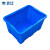 箱大王 Xlj-07 加厚大号塑料水箱 大容量洗澡水桶 蓝色储水箱 614水箱(无盖)