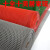 防滑垫浴室淋浴卫生间镂空透水PVC浴池游泳池走廊熟料垫任意剪定制 红色大六角1.2米宽度 1米长