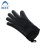 阿力牛 ASH76 防滑防烫劳保手套 加厚硅胶隔热手套 耐高温工作手套 黑色(1只) 均码 