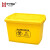 丰宁展益 医疗废物周转箱100L  医疗收纳整理转运箱黄色垃圾桶周转箱加厚