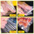 加厚尼龙真空袋商用鸡鸭海鲜包装袋透明密封口压缩保鲜塑封袋 姜黄色 尼龙20*40*16丝