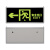 百士安 WZ0109 安全出口 夜间荧光走廊应急指示灯 单面左向