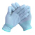 YHGFEE手套男女碳纤维透气尼龙薄电子厂专用装机防护无尘作业劳保 碳纤维手套涂掌（60双） S