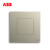 ABB轩致框开关插座空白面板AF504-CS;10183601 AF504-CS