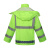 齐力安 分体式雨衣套装 交通路政环卫反光衣 荧光绿上衣+绿裤子 L