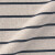 无印良品 MUJI 女式 弹力罗纹编织 条纹半高领T恤 BBN02A0A 米色条纹 XS