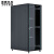 图腾（TOTEN）G2.8142 加厚机柜 计算机机柜 19英寸标准 玻璃门机柜 网络交换机机柜 2米 黑色