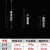 三节棒合法刀车载自卫用品甩辊实心摔棍甩棒 海绵柄26寸钛黑破窗款礼