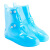 卫卿 防雨鞋套 防滑软胶款耐磨防水中筒靴套 蓝色 （42-43码） 