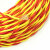 犀跃 WDZNRYJS 铜花线电线 2芯1mm²消防双绞线灯头线电线 一卷价 100米/卷 红蓝/红黄 2*1mm²