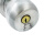 沸耐笙 FNS-21965 双球形锁房门锁球型锁 钢 中心距70mm 1把