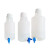 兰诗（LAUTEE）WS5001 塑料龙头瓶蒸馏水纯净水储存下口瓶 实验室耐酸碱高温酵素桶高温灭菌 20L