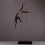 裕谷  北欧创意时尚体操人物摆件金属办公室酒柜家居桌面创意工艺品 攀爬款