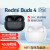 Redmi Buds 4 Pro主动降噪耳机运动入耳真无线蓝牙耳机 4Pro极夜黑+红色保护壳 标配