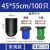 环卫专用平口垃圾袋加厚大号商用厨房环保超大拉圾袋垃圾桶黑色80 120*145cm加厚50个